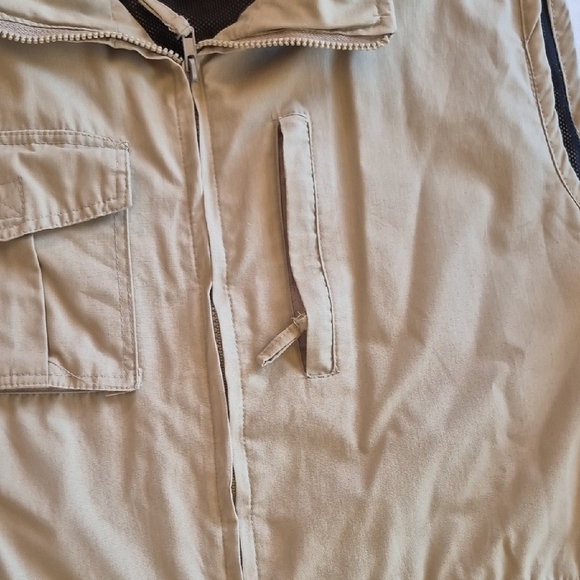Haband  Casual Joe Beige  Utility Vest - Picture 5 of 8